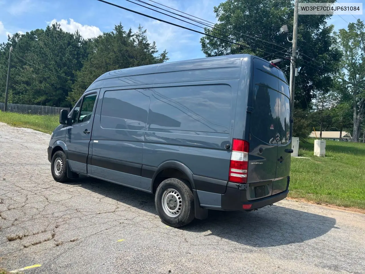 2018 Mercedes-Benz Sprinter 2500 VIN: WD3PE7CD4JP631084 Lot: 63246895