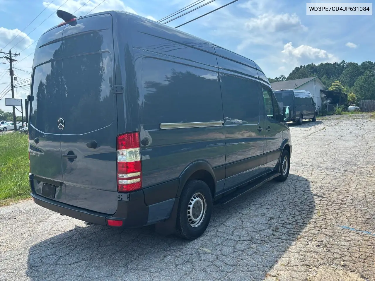 2018 Mercedes-Benz Sprinter 2500 VIN: WD3PE7CD4JP631084 Lot: 63246895