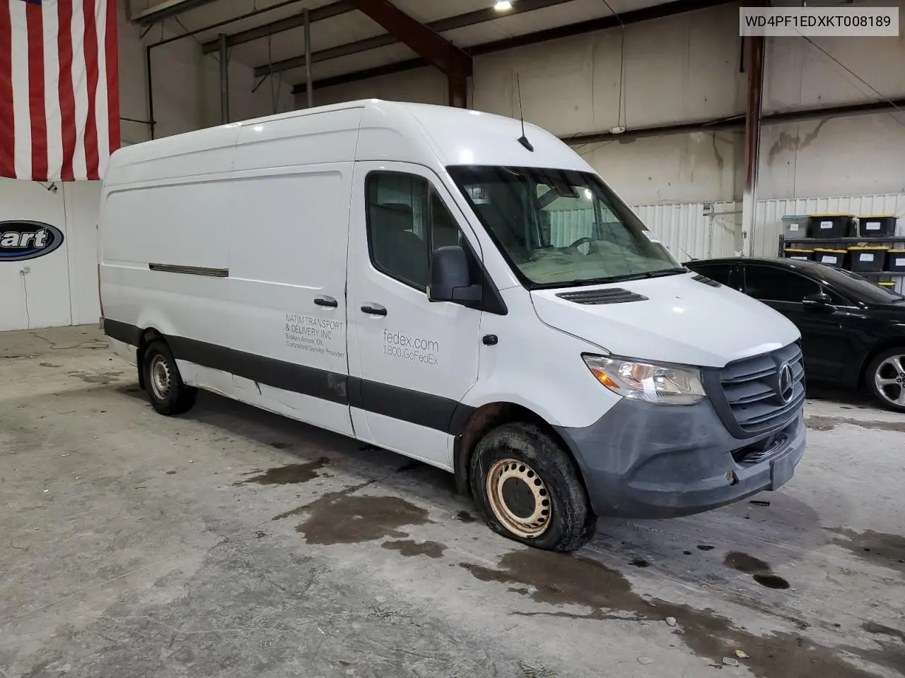 2019 Mercedes-Benz Sprinter 2500/3500 VIN: WD4PF1EDXKT008189 Lot: 50502085