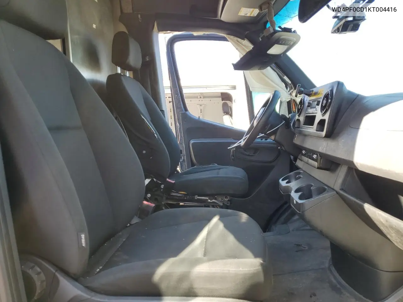 2019 Mercedes-Benz Sprinter 2500/3500 VIN: WD4PF0CD1KT004416 Lot: 52692305