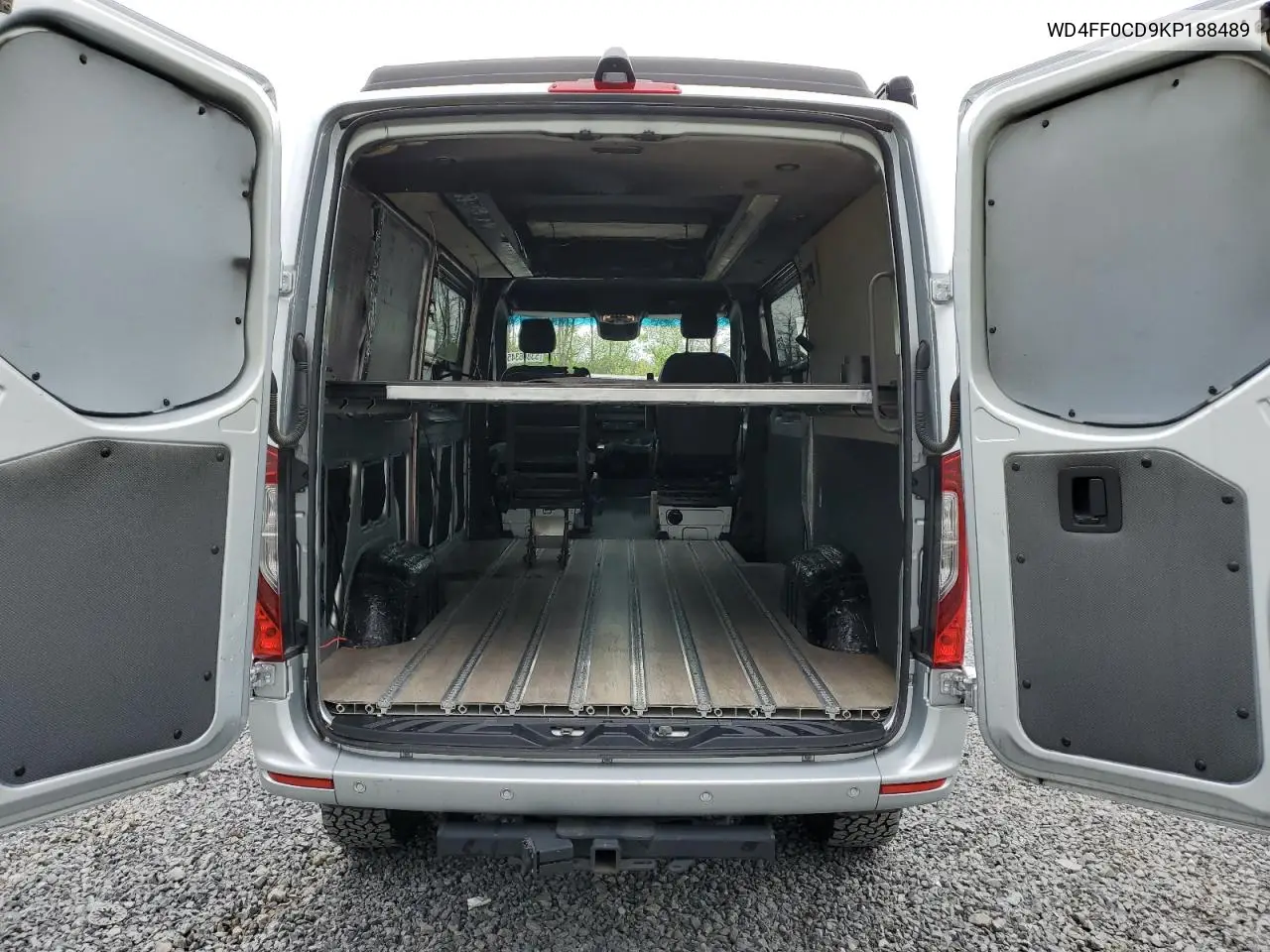 2019 Mercedes-Benz Sprinter 2500/3500 VIN: WD4FF0CD9KP188489 Lot: 53866345