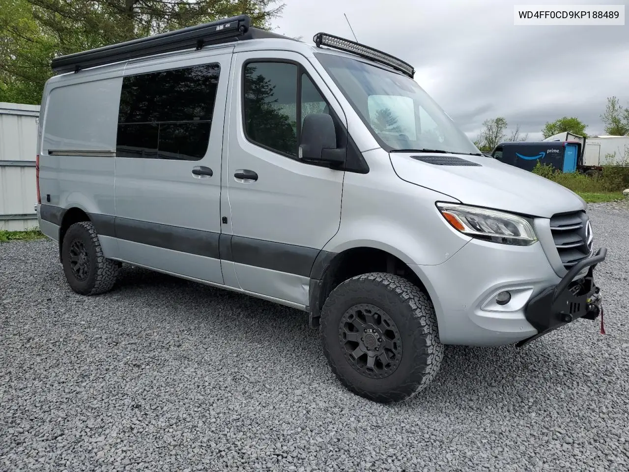 2019 Mercedes-Benz Sprinter 2500/3500 VIN: WD4FF0CD9KP188489 Lot: 53866345