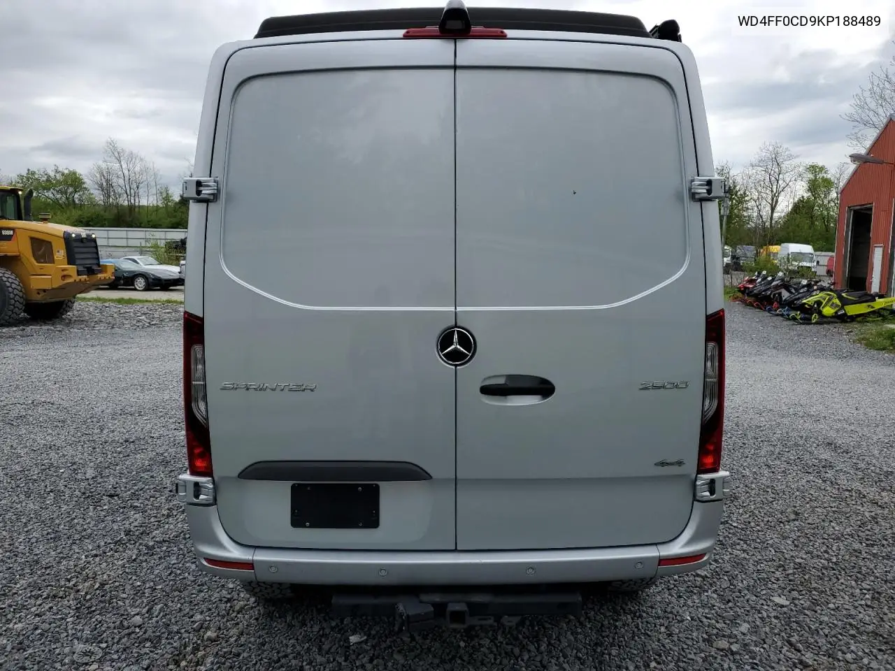 2019 Mercedes-Benz Sprinter 2500/3500 VIN: WD4FF0CD9KP188489 Lot: 53866345