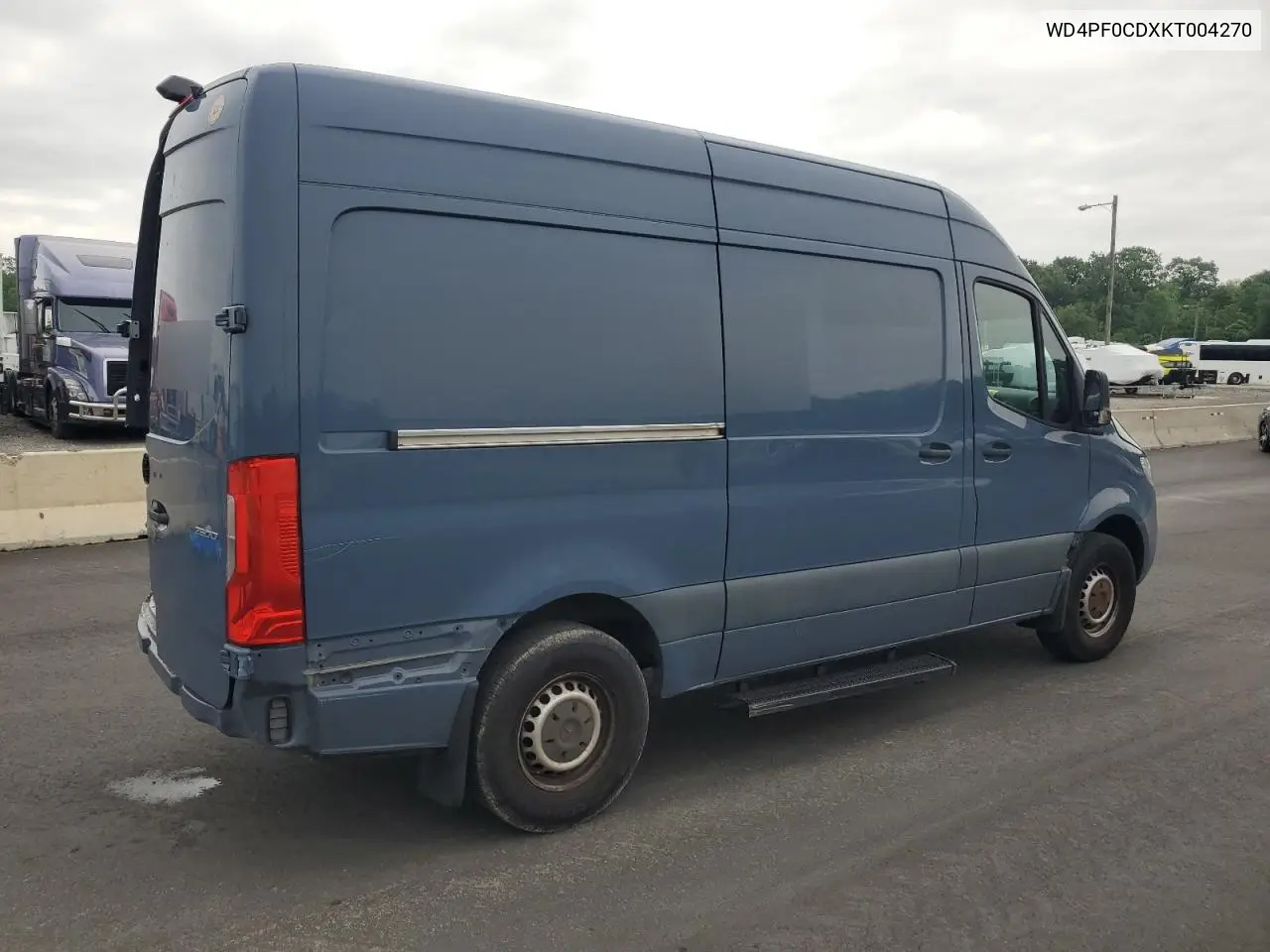 2019 Mercedes-Benz Sprinter 2500/3500 VIN: WD4PF0CDXKT004270 Lot: 55951625