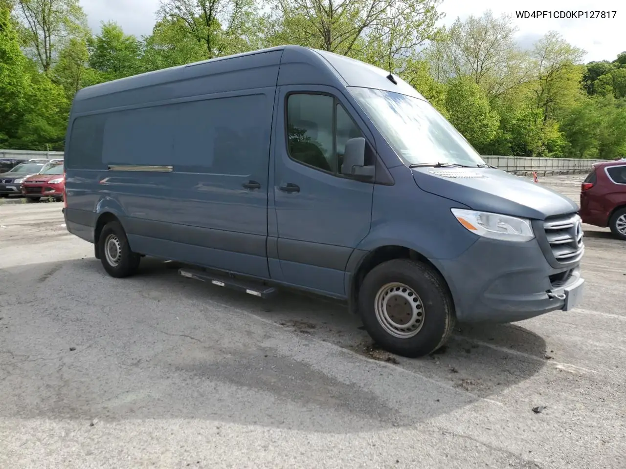 2019 Mercedes-Benz Sprinter 2500/3500 VIN: WD4PF1CD0KP127817 Lot: 57148055