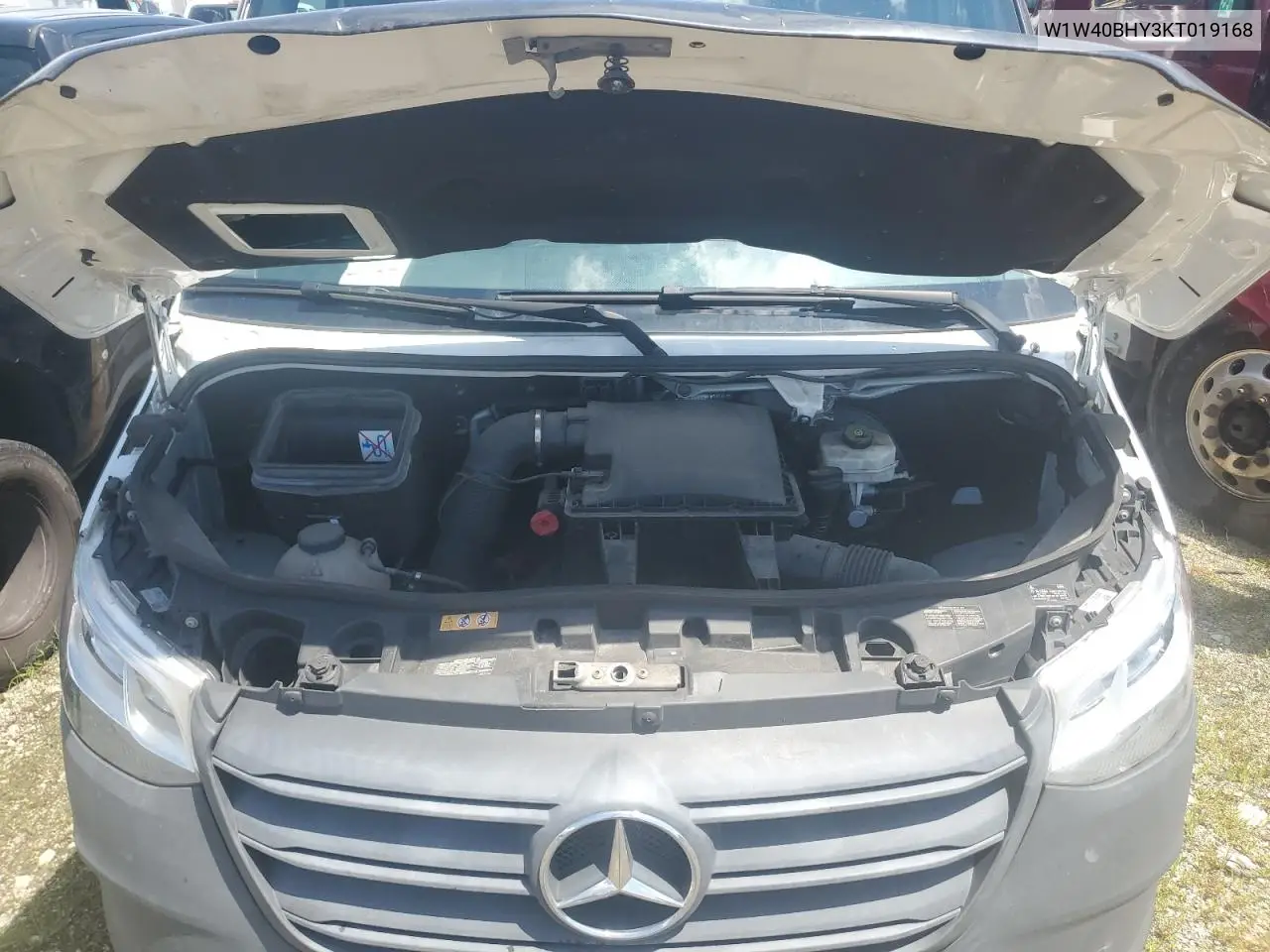 2019 Mercedes-Benz Sprinter 2500 VIN: W1W40BHY3KT019168 Lot: 62055965