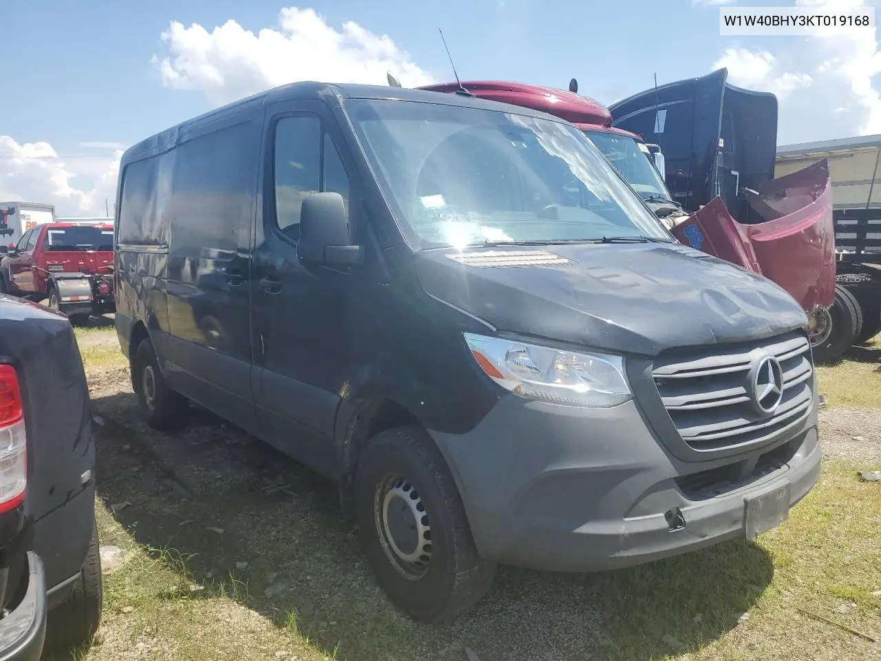 2019 Mercedes-Benz Sprinter 2500 VIN: W1W40BHY3KT019168 Lot: 62055965