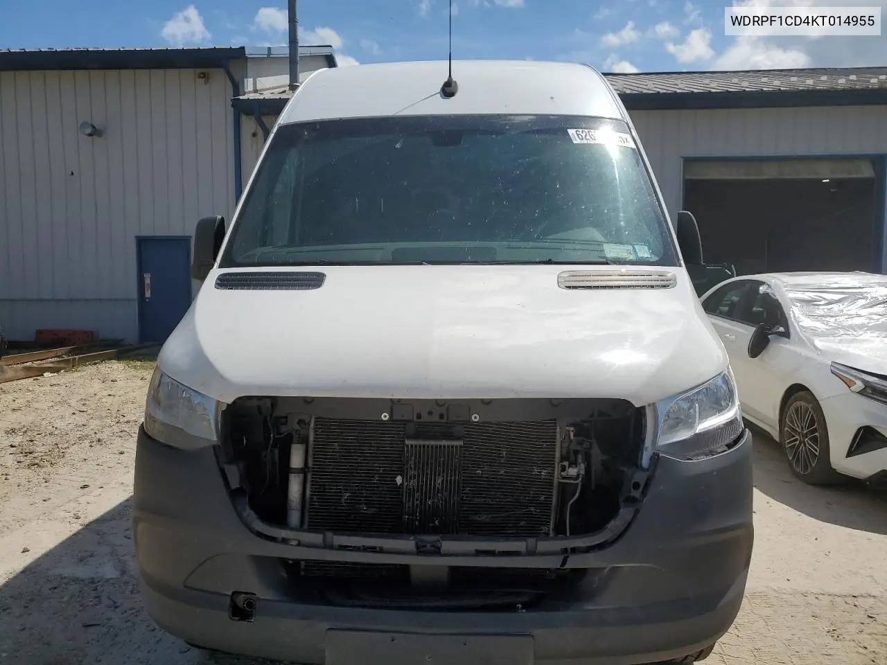 2019 Freightliner Sprinter 2500/3500 VIN: WDRPF1CD4KT014955 Lot: 62680965