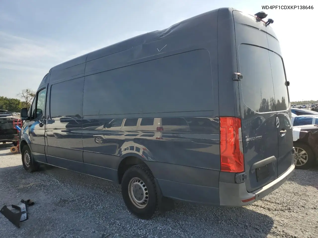 2019 Mercedes-Benz Sprinter 2500/3500 VIN: WD4PF1CDXKP138646 Lot: 65458955