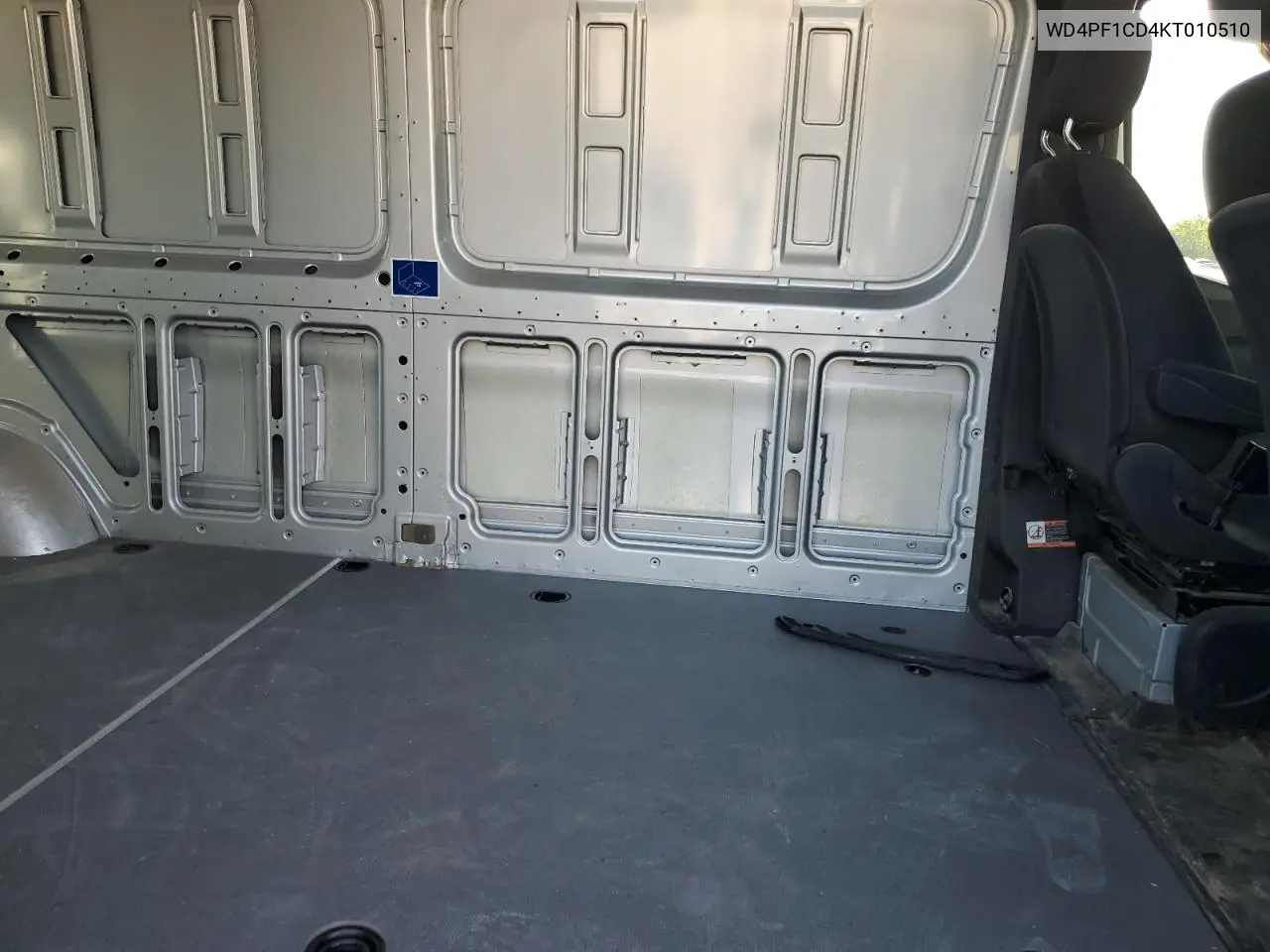 2019 Mercedes-Benz Sprinter 2500/3500 VIN: WD4PF1CD4KT010510 Lot: 65596965