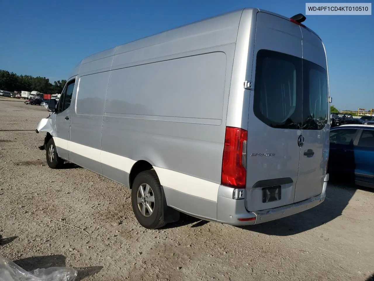 2019 Mercedes-Benz Sprinter 2500/3500 VIN: WD4PF1CD4KT010510 Lot: 65596965