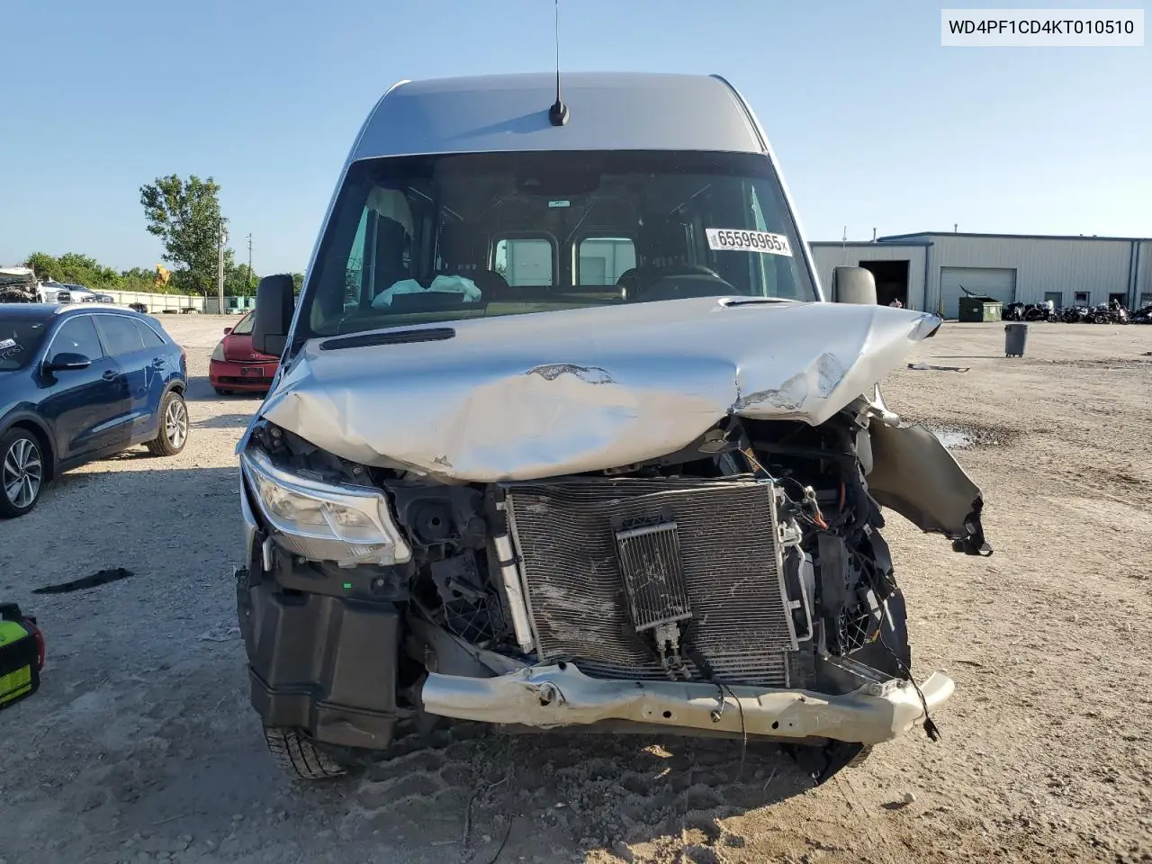 2019 Mercedes-Benz Sprinter 2500/3500 VIN: WD4PF1CD4KT010510 Lot: 65596965