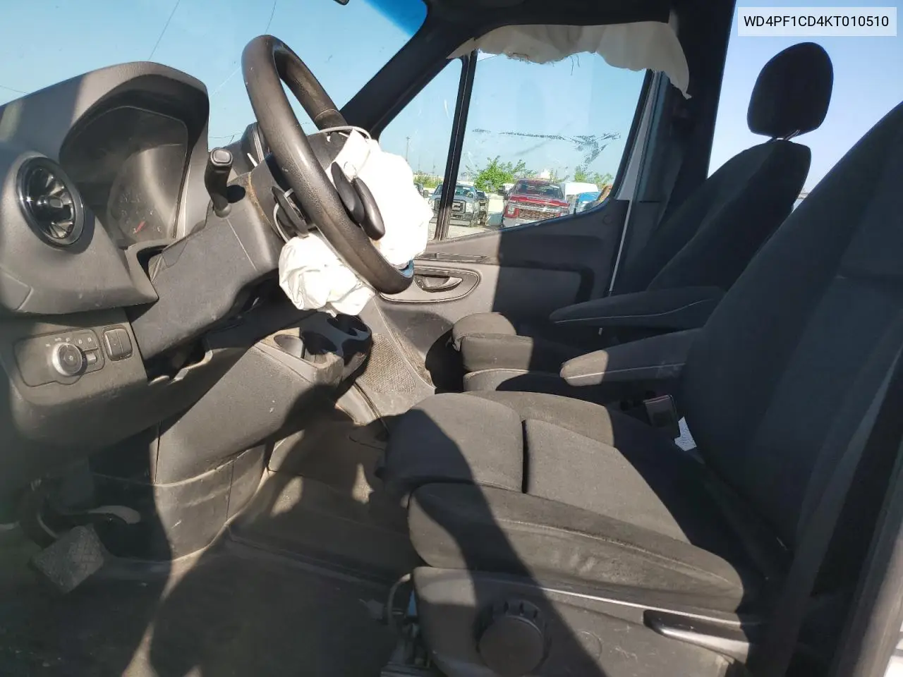 2019 Mercedes-Benz Sprinter 2500/3500 VIN: WD4PF1CD4KT010510 Lot: 65596965