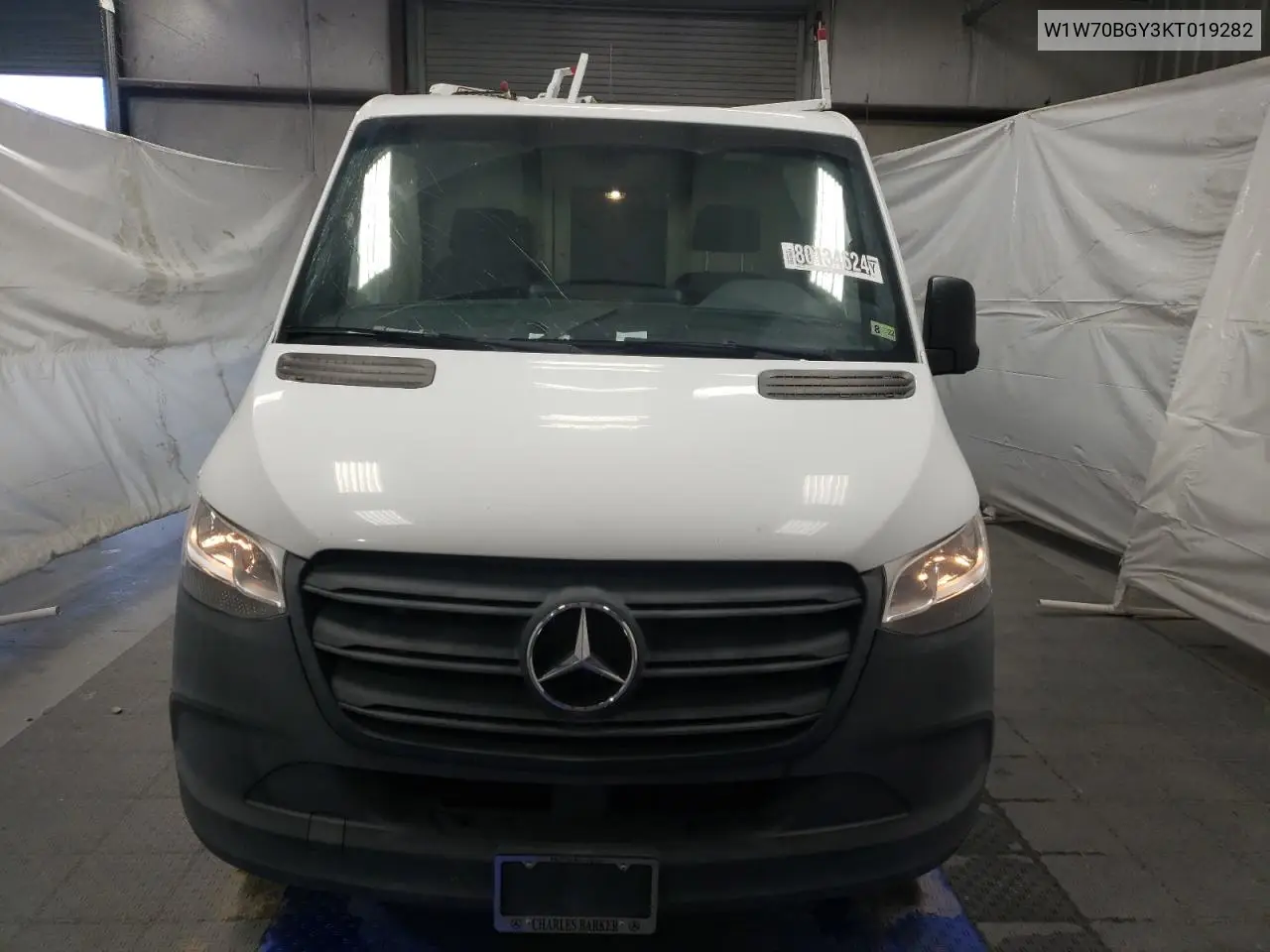 2019 Mercedes-Benz Sprinter 1500 VIN: W1W70BGY3KT019282 Lot: 80134624