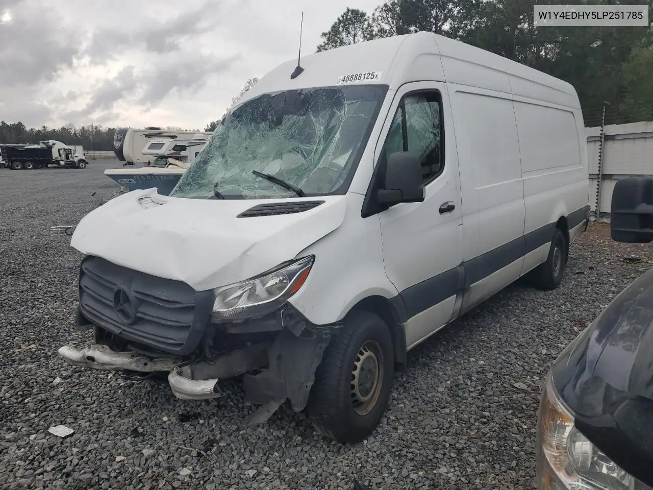 2020 Mercedes-Benz Sprinter 2500 VIN: W1Y4EDHY5LP251785 Lot: 48888125