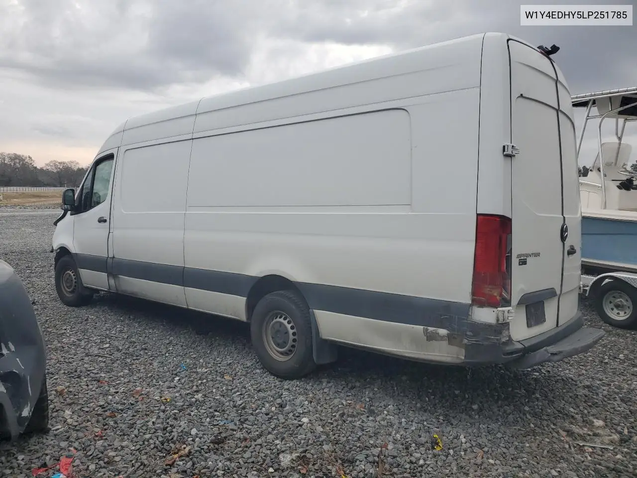 2020 Mercedes-Benz Sprinter 2500 VIN: W1Y4EDHY5LP251785 Lot: 48888125