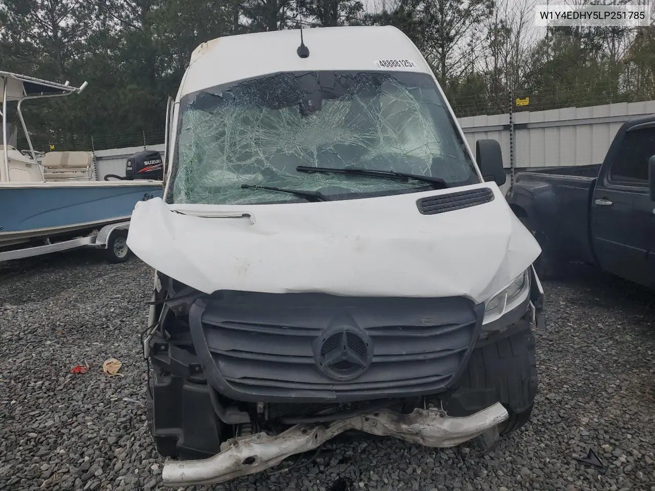 2020 Mercedes-Benz Sprinter 2500 VIN: W1Y4EDHY5LP251785 Lot: 48888125