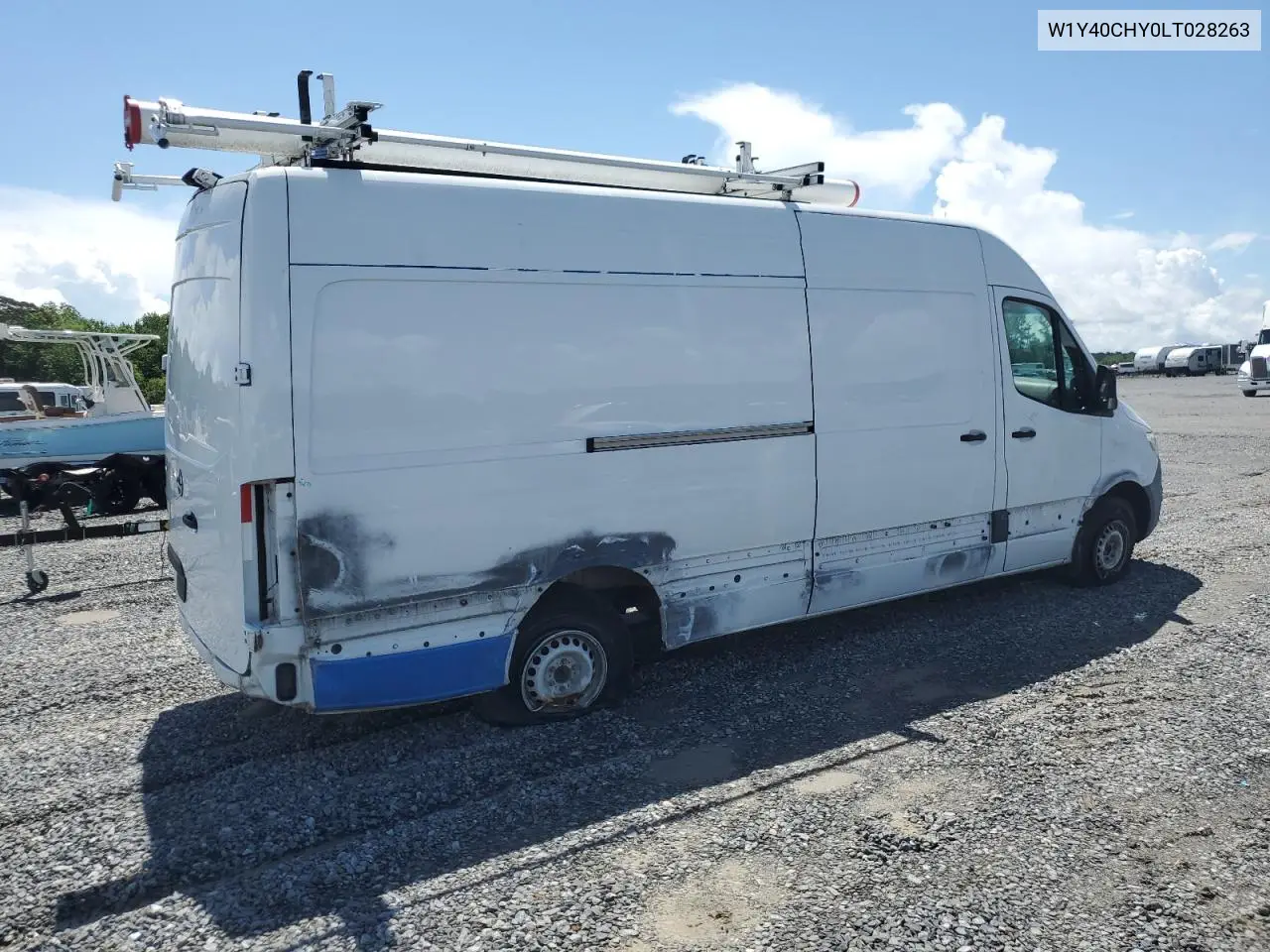 2020 Mercedes-Benz Sprinter 2500 VIN: W1Y40CHY0LT028263 Lot: 52741295