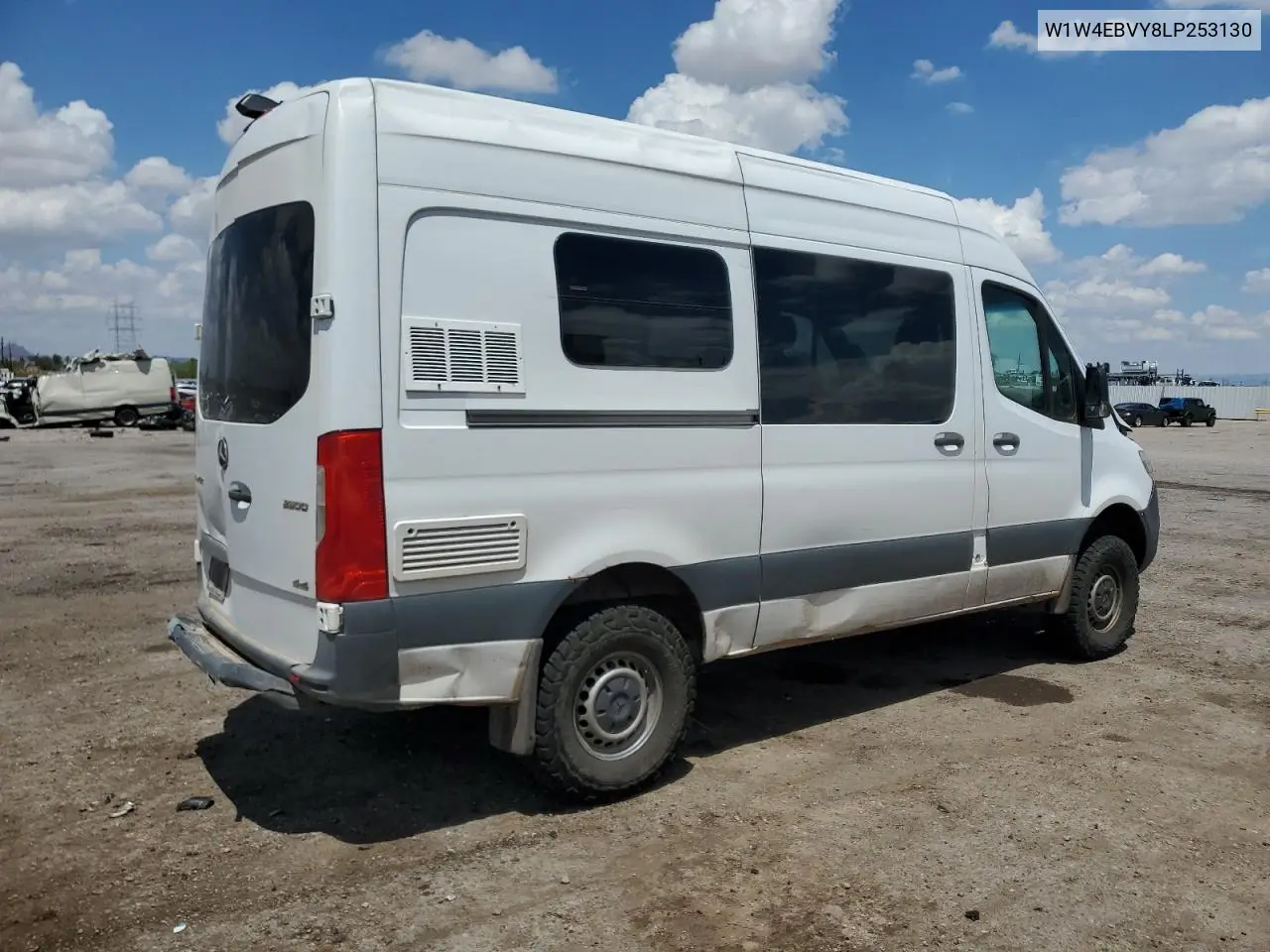 2020 Mercedes-Benz Sprinter 2500 VIN: W1W4EBVY8LP253130 Lot: 65567765