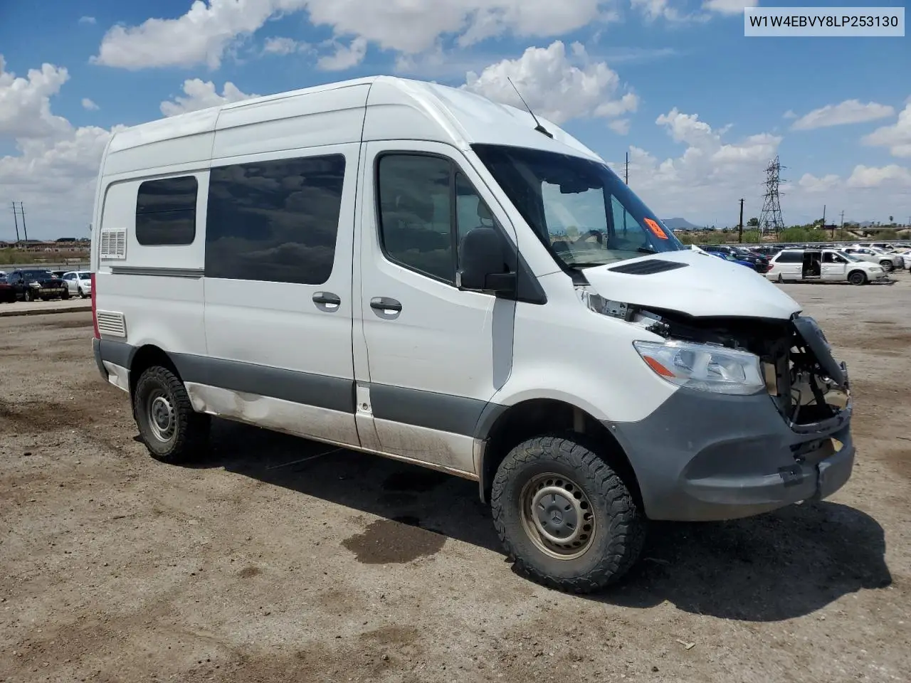 2020 Mercedes-Benz Sprinter 2500 VIN: W1W4EBVY8LP253130 Lot: 65567765