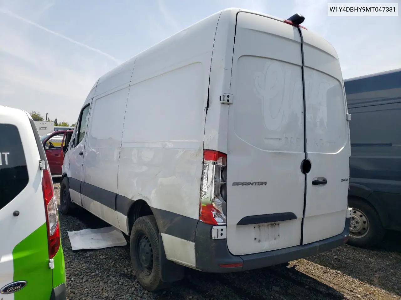 2021 Mercedes-Benz Sprinter 2500 VIN: W1Y4DBHY9MT047331 Lot: 51801375