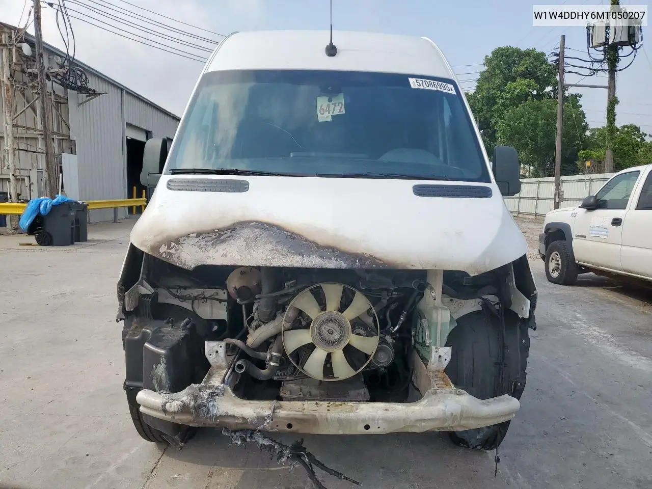 2021 Mercedes-Benz Sprinter 2500 VIN: W1W4DDHY6MT050207 Lot: 57086995