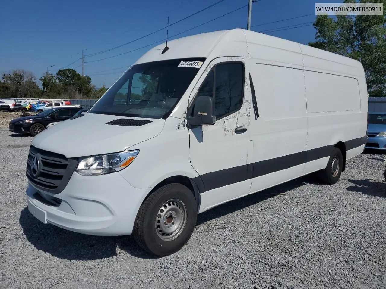 2021 Mercedes-Benz Sprinter 2500 VIN: W1W4DDHY3MT050911 Lot: 57505375