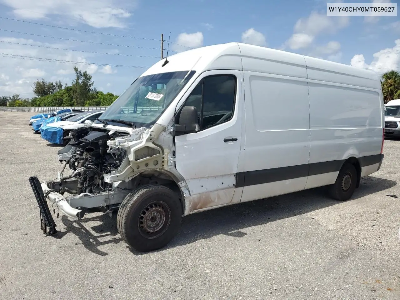 2021 Mercedes-Benz Sprinter 2500 VIN: W1Y40CHY0MT059627 Lot: 61127085