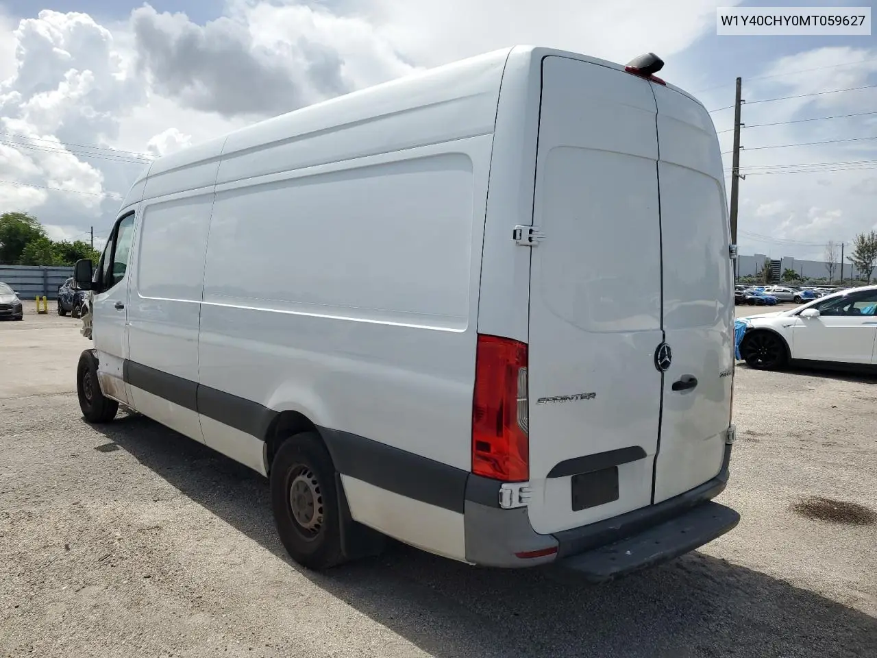 2021 Mercedes-Benz Sprinter 2500 VIN: W1Y40CHY0MT059627 Lot: 61127085