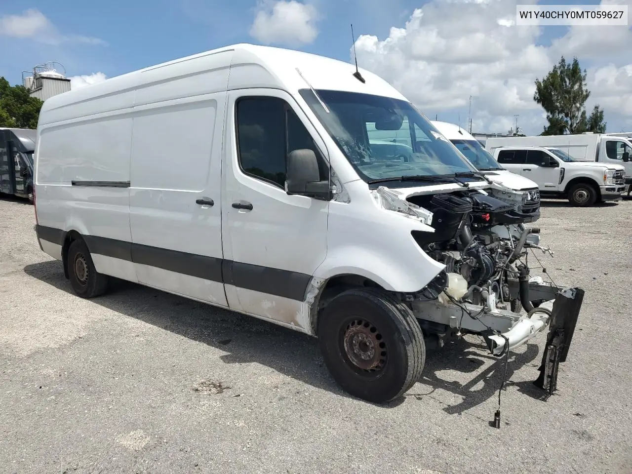 2021 Mercedes-Benz Sprinter 2500 VIN: W1Y40CHY0MT059627 Lot: 61127085