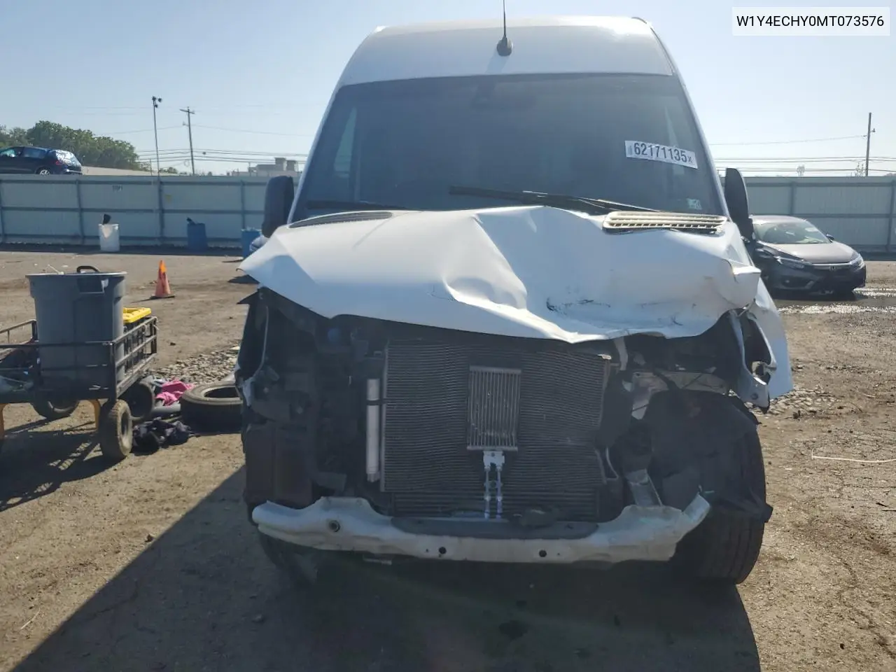 2021 Mercedes-Benz Sprinter 2500 VIN: W1Y4ECHY0MT073576 Lot: 62171135