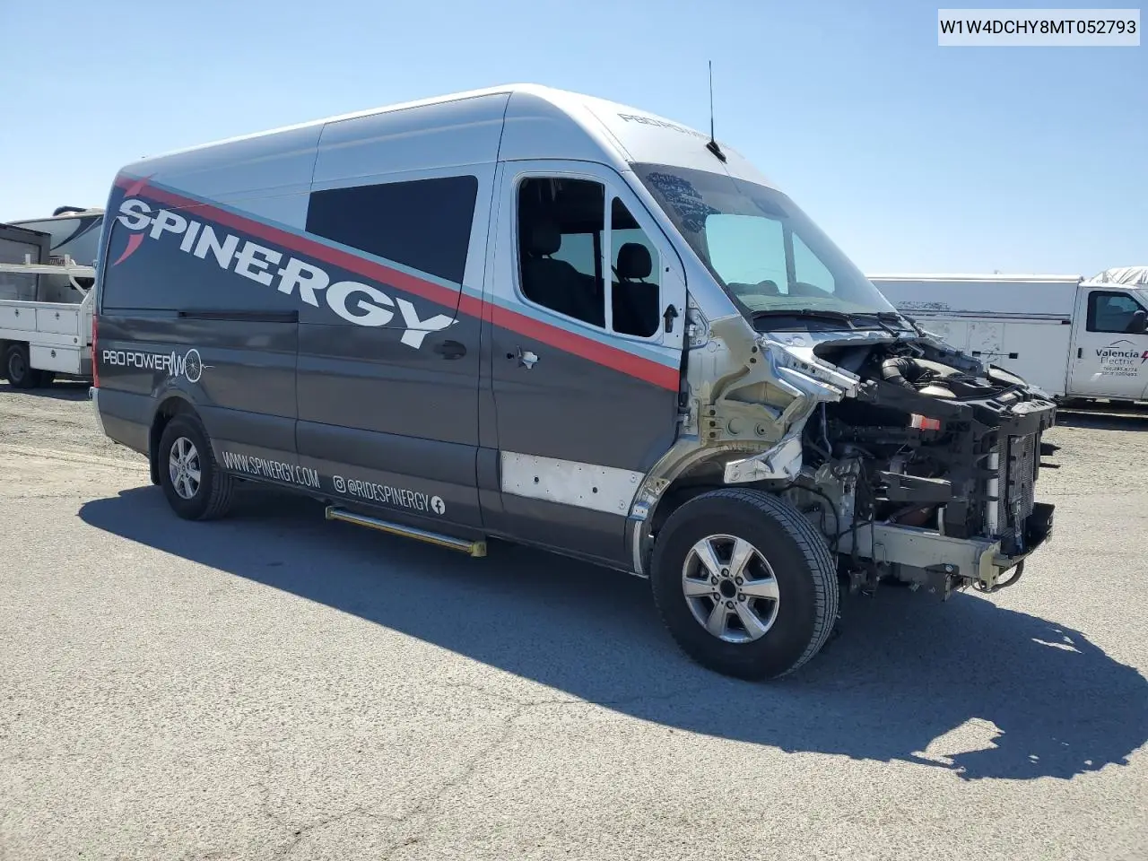 2021 Mercedes Benz Sprinter 2 - Trucks Expeditor Truck VIN: W1W4DCHY8MT052793 Lot: 63413665