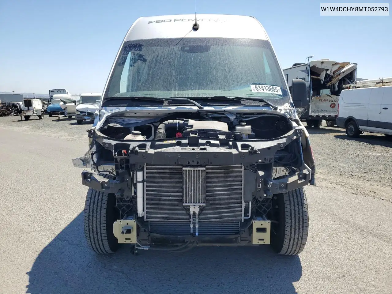 2021 Mercedes Benz Sprinter 2 - Trucks Expeditor Truck VIN: W1W4DCHY8MT052793 Lot: 63413665