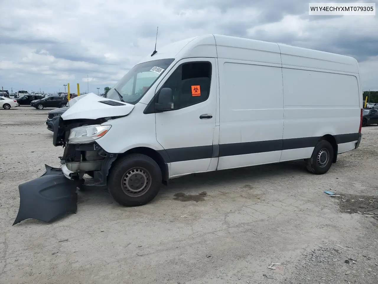 2021 Mercedes-Benz Sprinter 2500 VIN: W1Y4ECHYXMT079305 Lot: 65318895