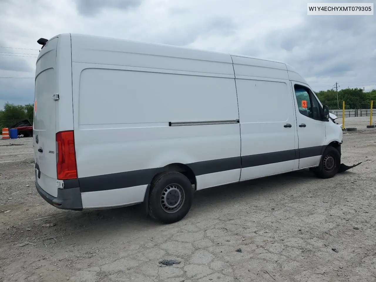 2021 Mercedes-Benz Sprinter 2500 VIN: W1Y4ECHYXMT079305 Lot: 65318895