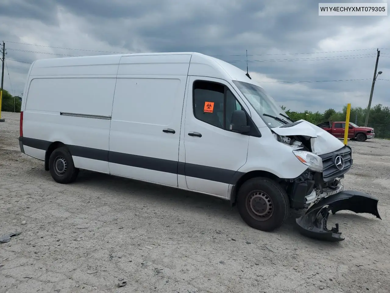 2021 Mercedes-Benz Sprinter 2500 VIN: W1Y4ECHYXMT079305 Lot: 65318895