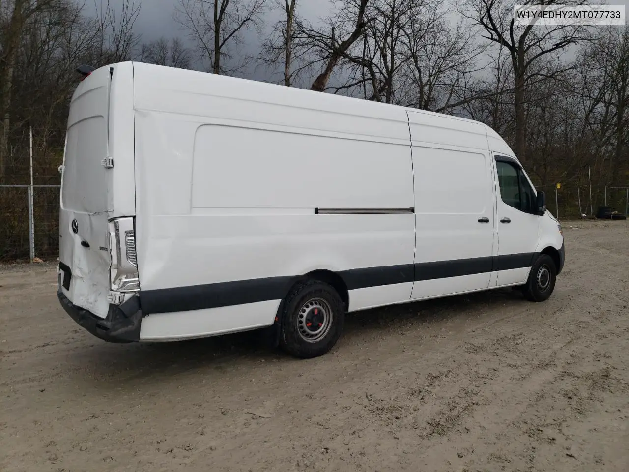 2021 Mercedes-Benz Sprinter 2500 VIN: W1Y4EDHY2MT077733 Lot: 79613314