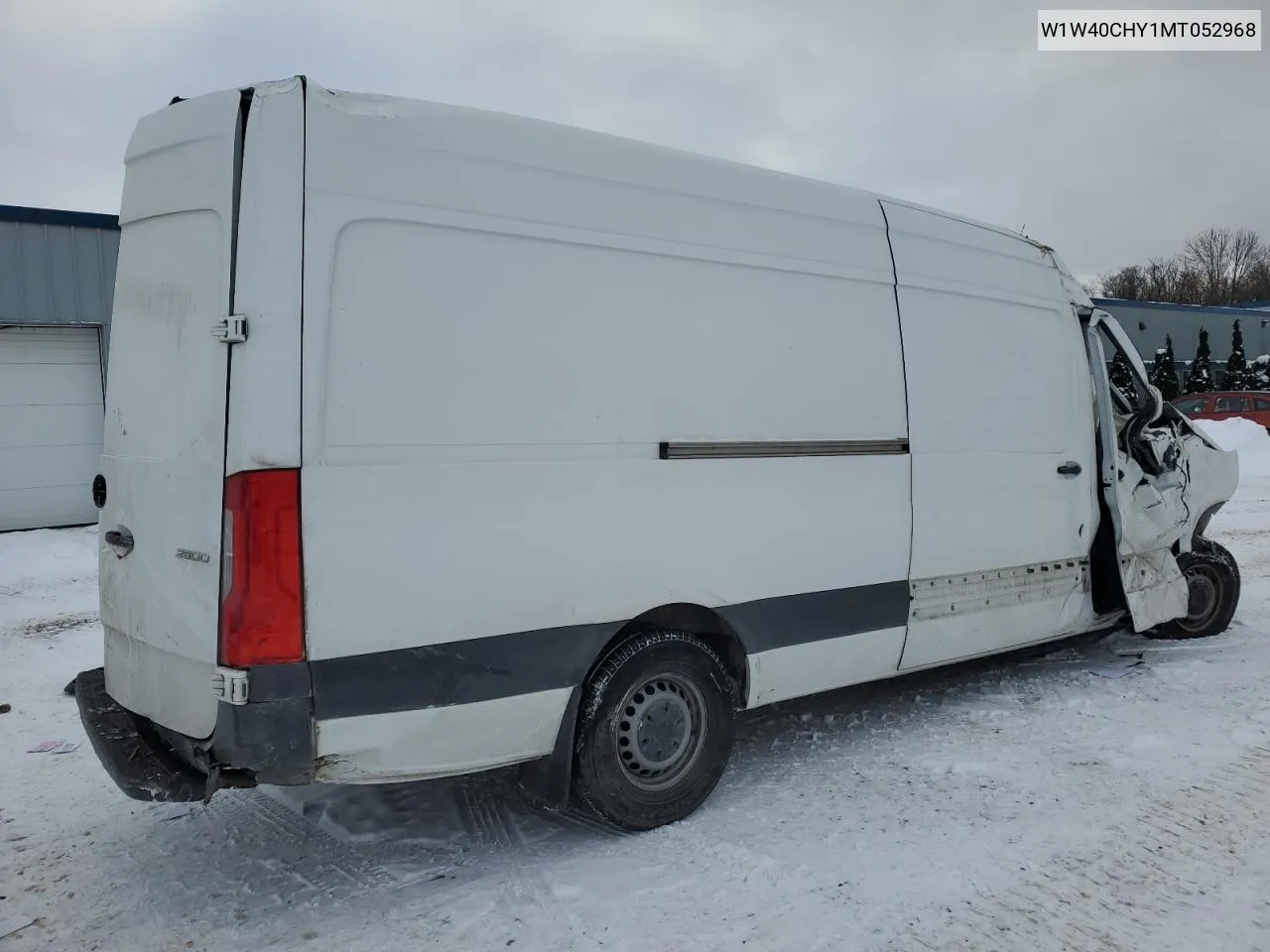 2021 Mercedes-Benz Sprinter 2500 VIN: W1W40CHY1MT052968 Lot: 87686405
