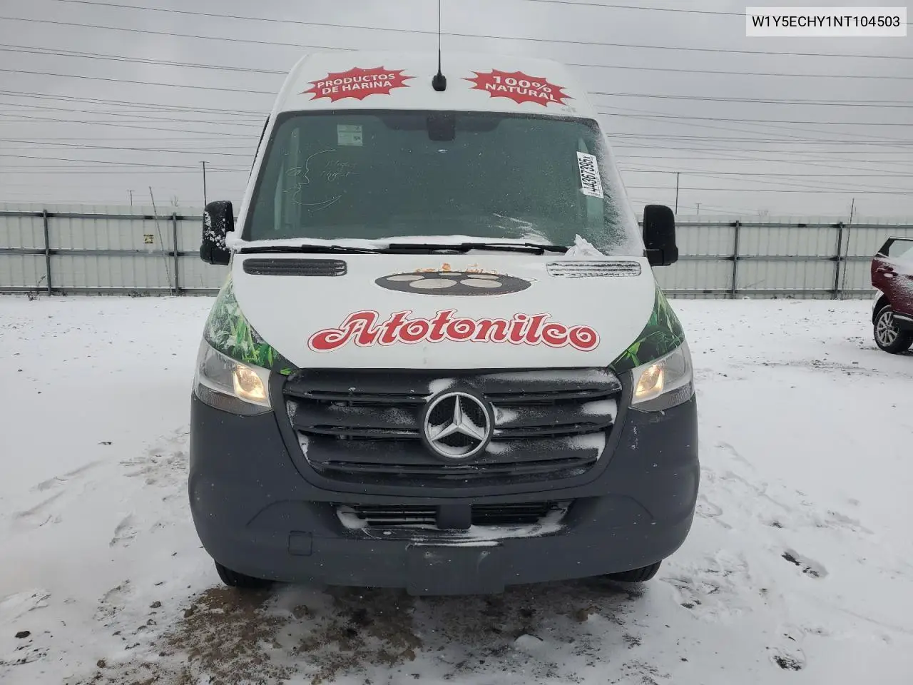 2022 Mercedes-Benz Sprinter 3500 VIN: W1Y5ECHY1NT104503 Lot: 44367395