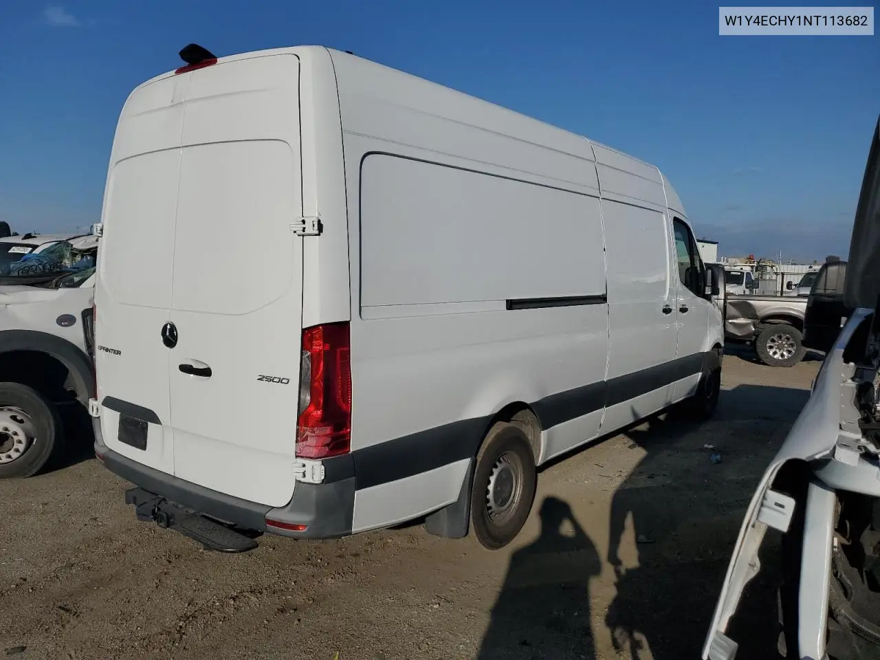 2022 Mercedes-Benz Sprinter 2500 VIN: W1Y4ECHY1NT113682 Lot: 45903525