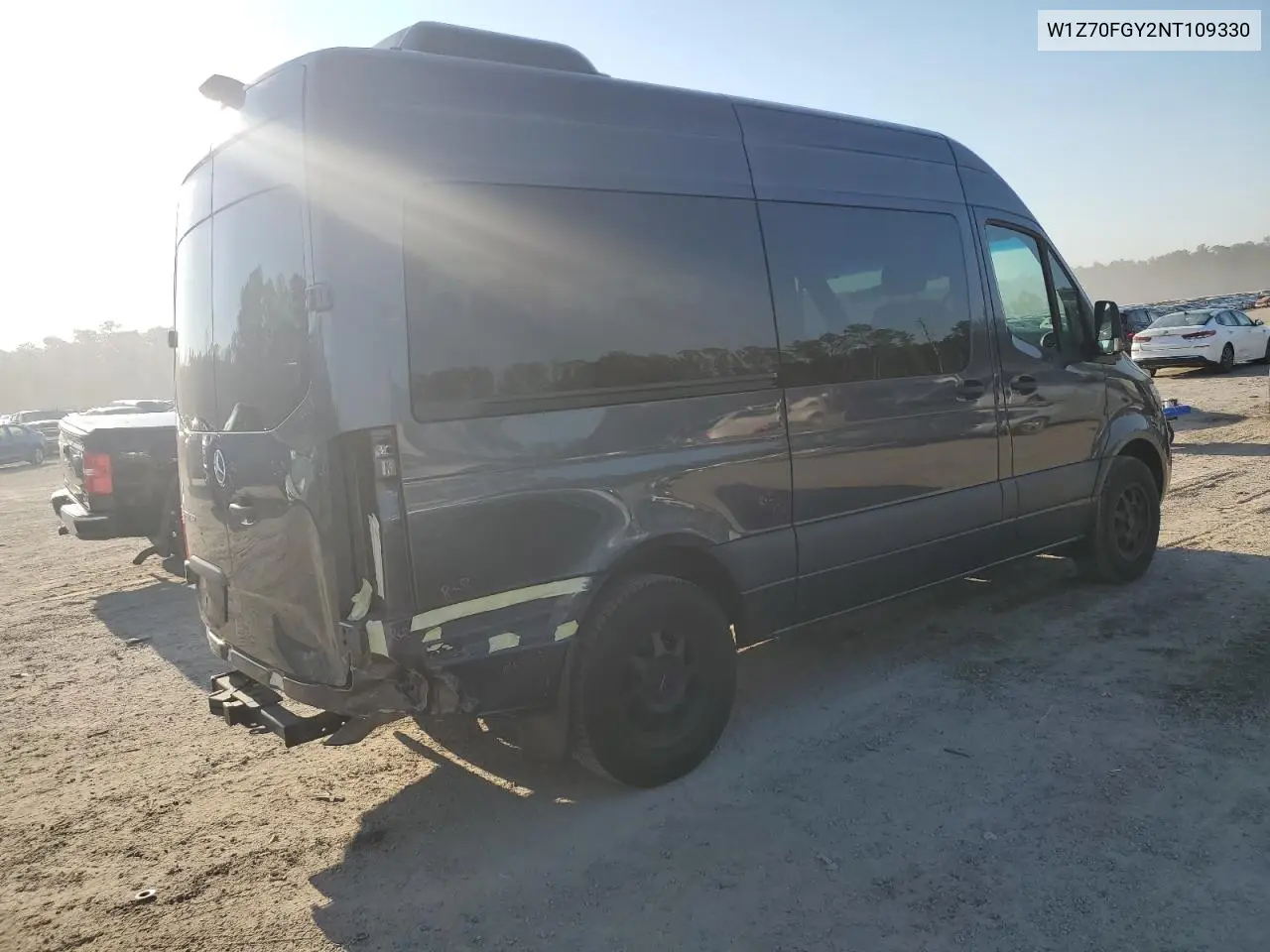 2022 Mercedes-Benz Sprinter 1500 VIN: W1Z70FGY2NT109330 Lot: 46211415