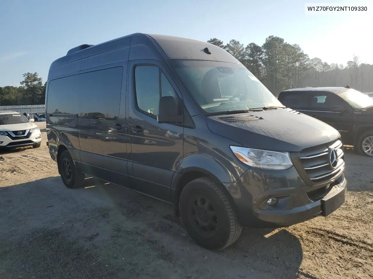 2022 Mercedes-Benz Sprinter 1500 VIN: W1Z70FGY2NT109330 Lot: 46211415