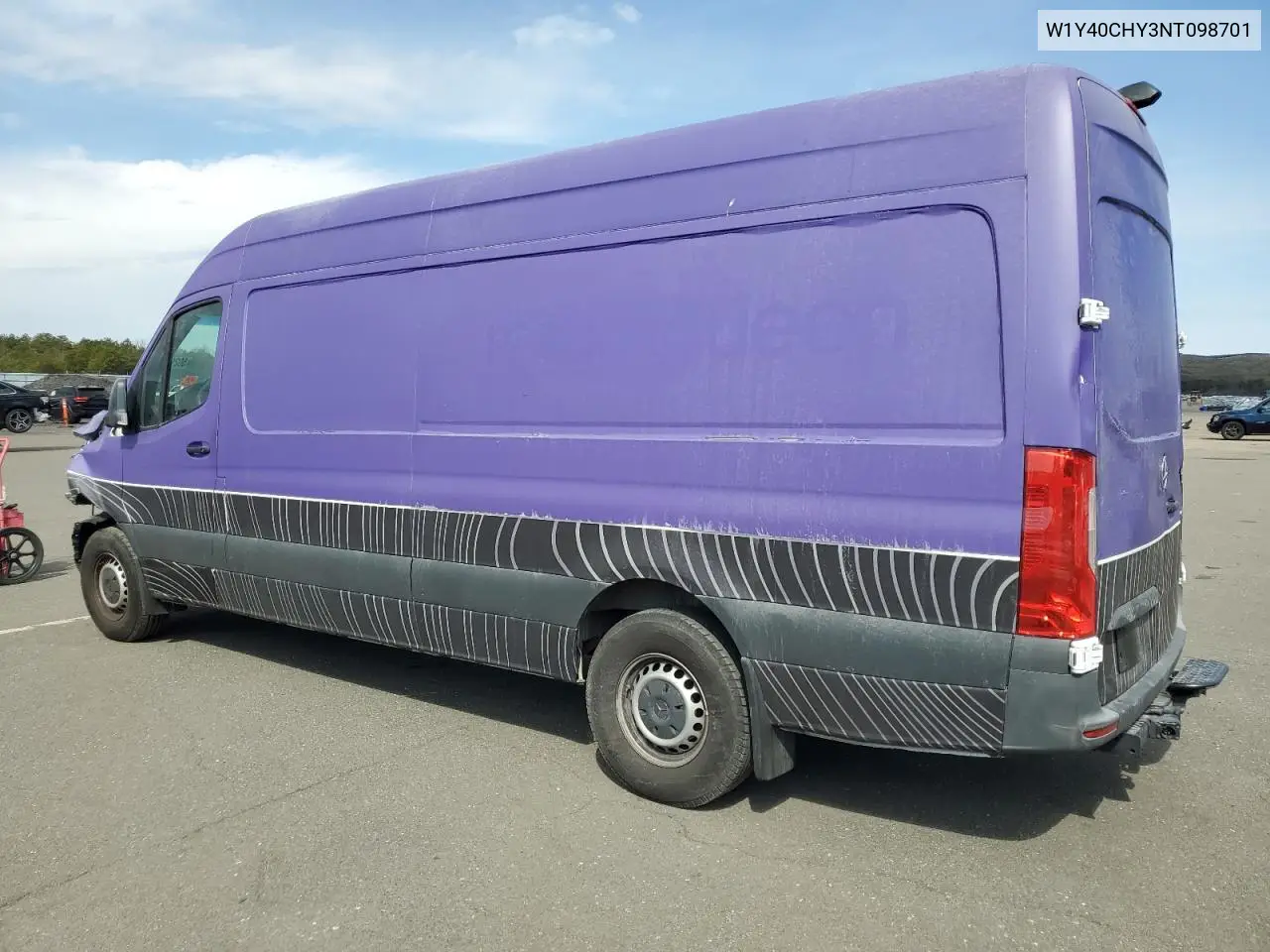 2022 Mercedes-Benz Sprinter 2500 VIN: W1Y40CHY3NT098701 Lot: 50215085