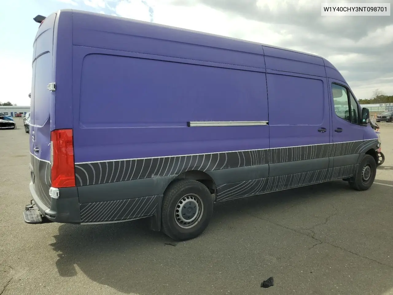 2022 Mercedes-Benz Sprinter 2500 VIN: W1Y40CHY3NT098701 Lot: 50215085