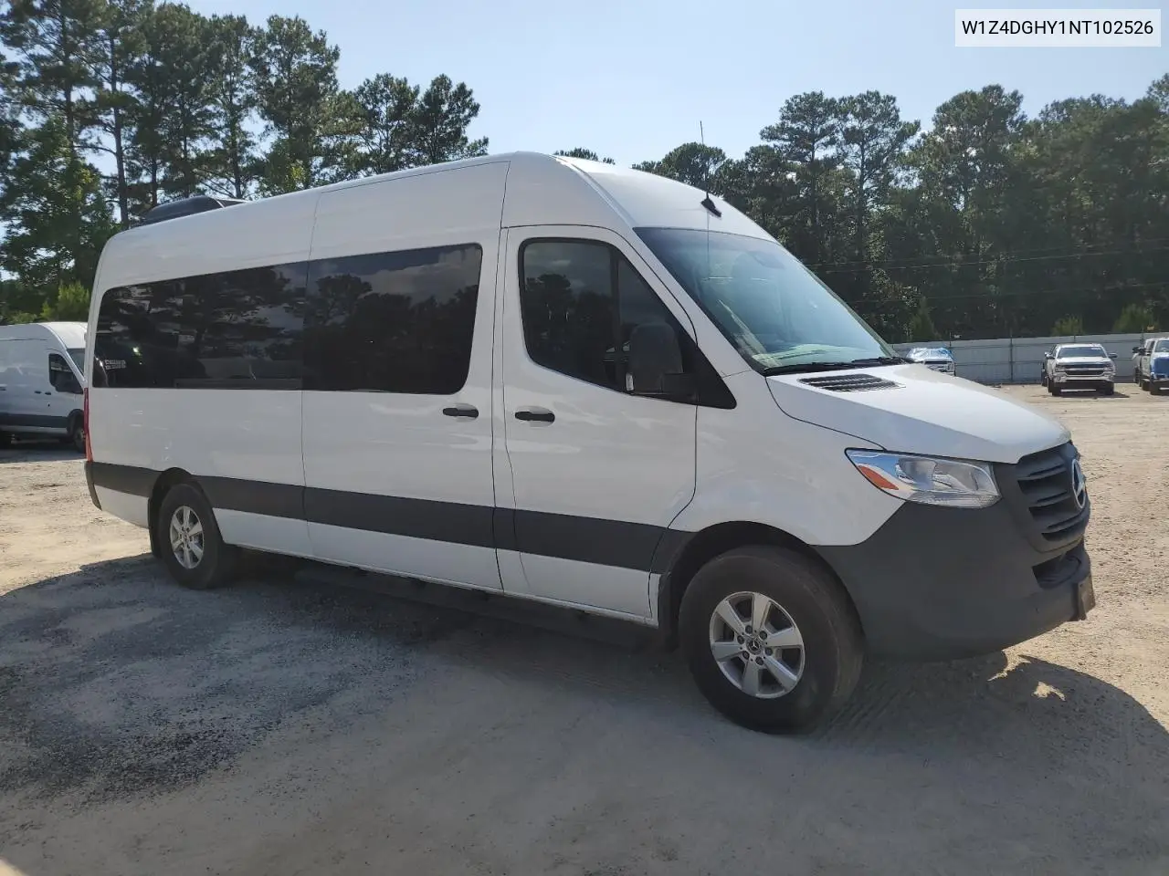 2022 Mercedes-Benz Sprinter 2500 VIN: W1Z4DGHY1NT102526 Lot: 62145715
