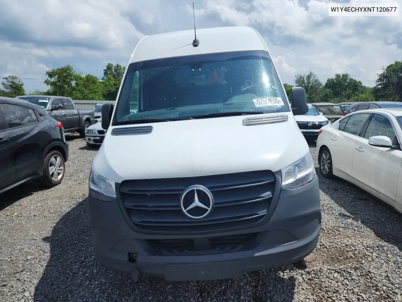 2022 Mercedes-Benz Sprinter 2500 VIN: W1Y4ECHYXNT120677 Lot: 62564585