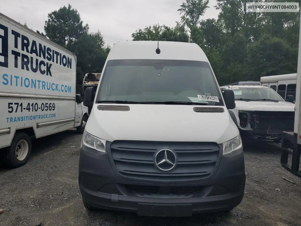 2022 Mercedes-Benz Sprinter 2500 VIN: W1Y40CHY8NT084003 Lot: 63512045