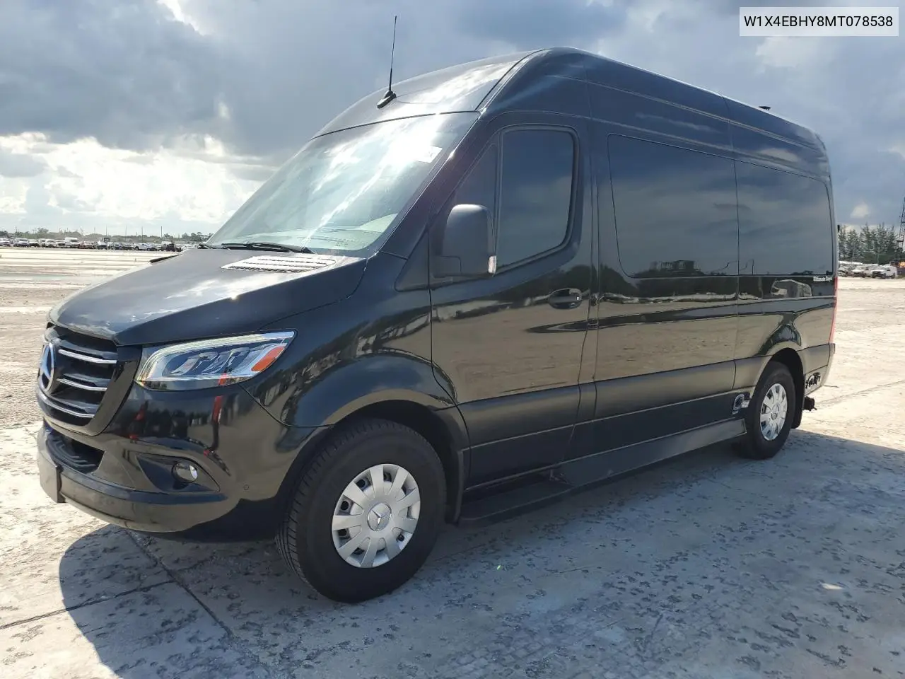 2022 Mercedes-Benz Sprinter 2500 VIN: W1X4EBHY8MT078538 Lot: 63651905