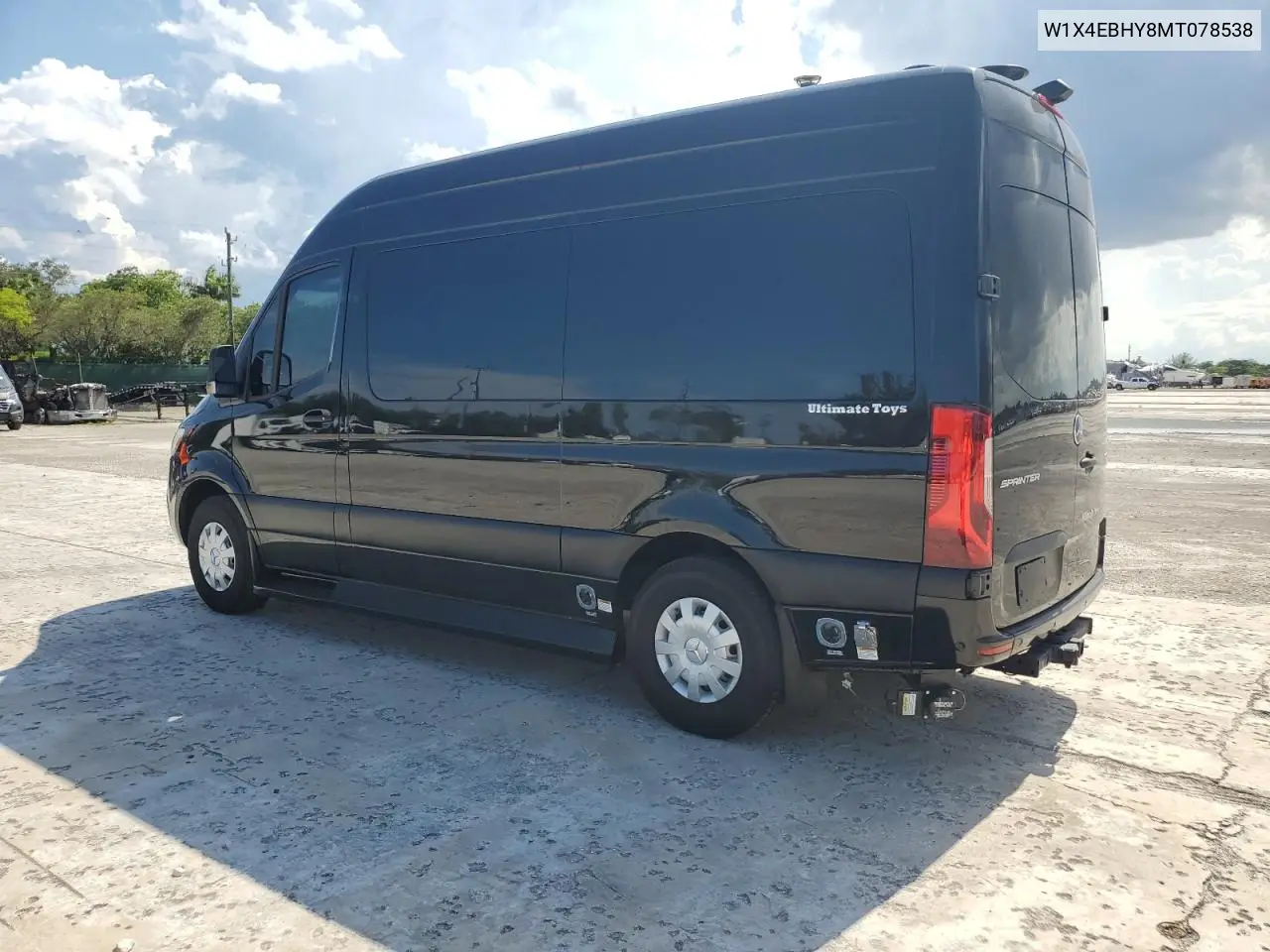 2022 Mercedes-Benz Sprinter 2500 VIN: W1X4EBHY8MT078538 Lot: 63651905
