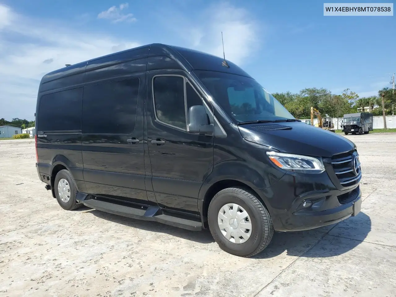2022 Mercedes-Benz Sprinter 2500 VIN: W1X4EBHY8MT078538 Lot: 63651905